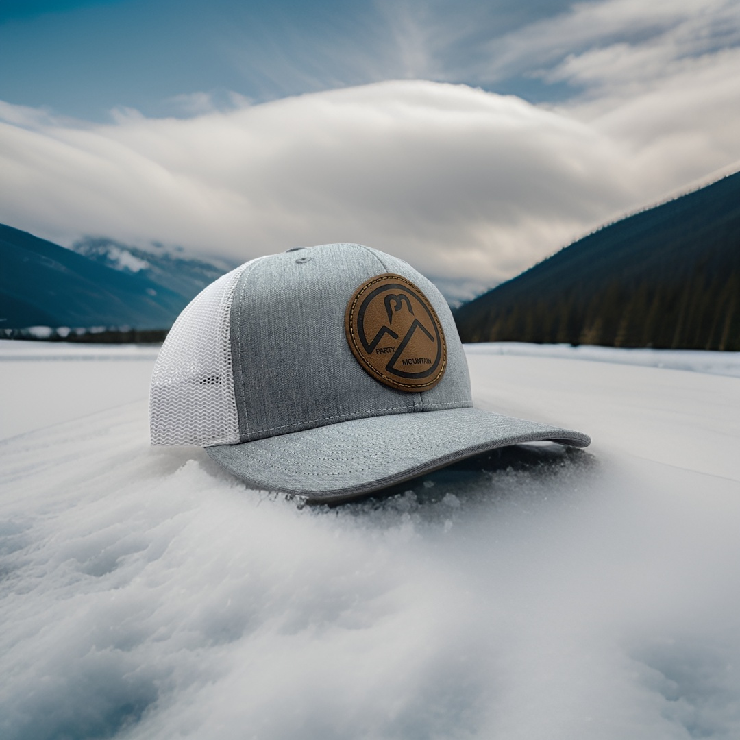 Leather Patch Party Mountain
